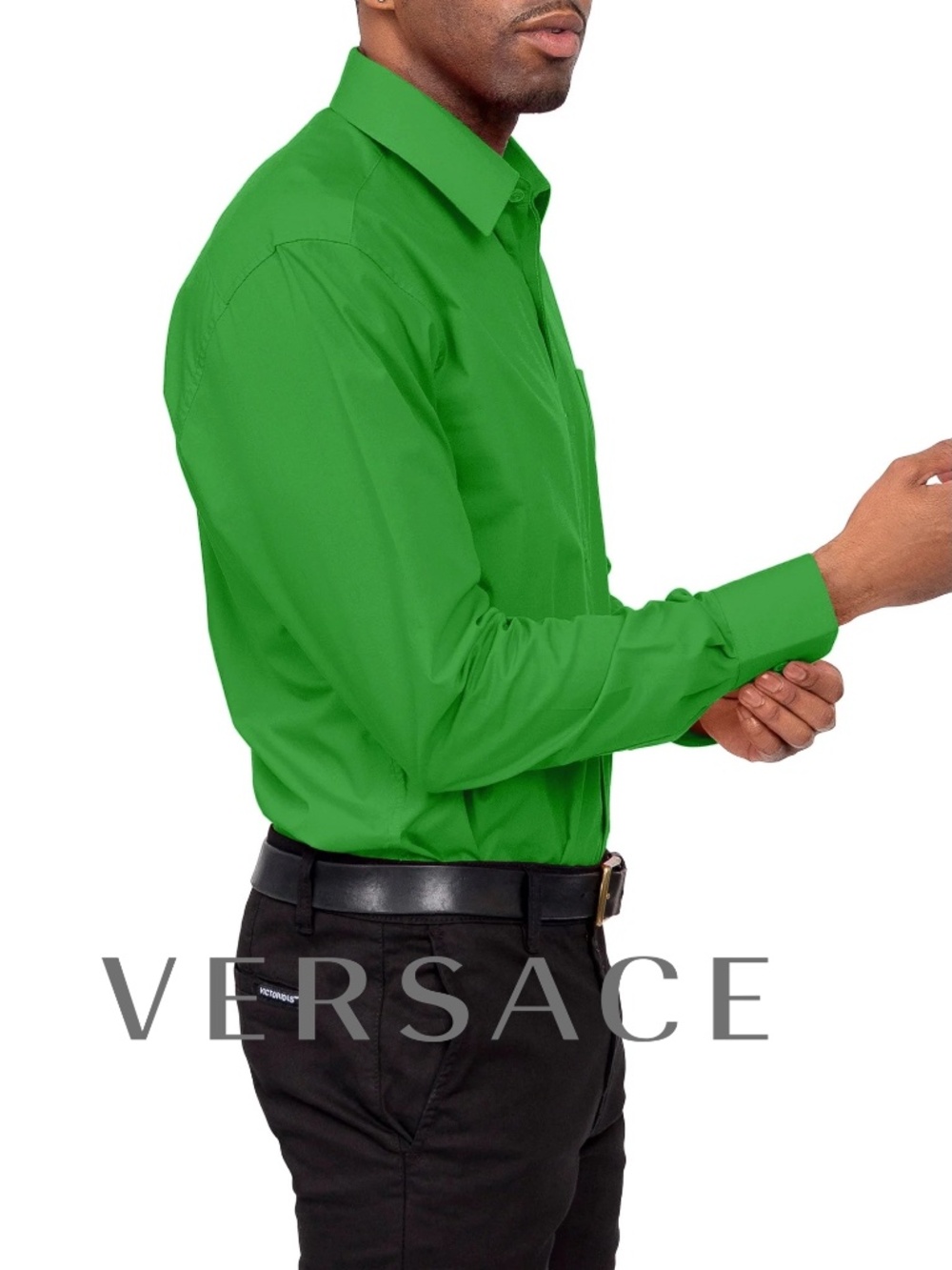 Versace Classic Button Down 16.5 / EU 42 Gently worn Cotton blend no fabric tag